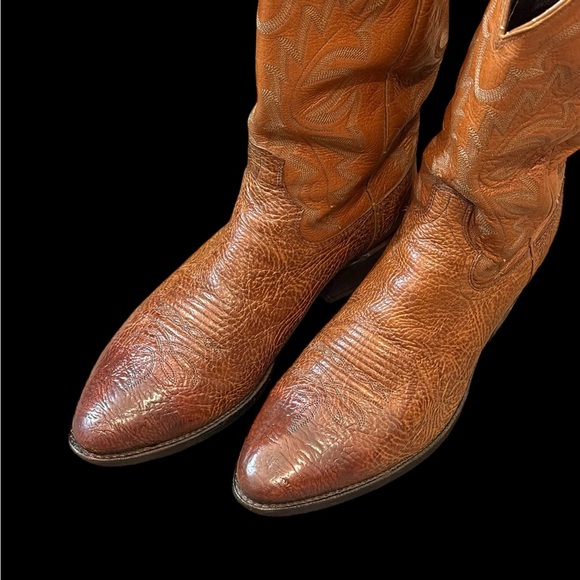 π₯ Dan Post Bullhide Cowboy Boots 11D USA Made β Christmas Special π - Picture 13 of 16